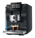 JURA Z10 Obsidian Black (EC) volautomaat, vooraanzicht met 5 inch touchscreen en espresso